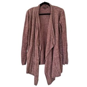 Barefoot Dreams Women’s CozyChic Lite Island Wrap Open Front Cardigan S/M